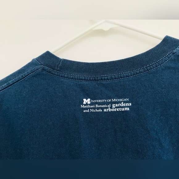 Psychedelic Wise Owl - U of M Matthaei Botanical Gardens” Boho Hippie Tee - Picture 2 of 3